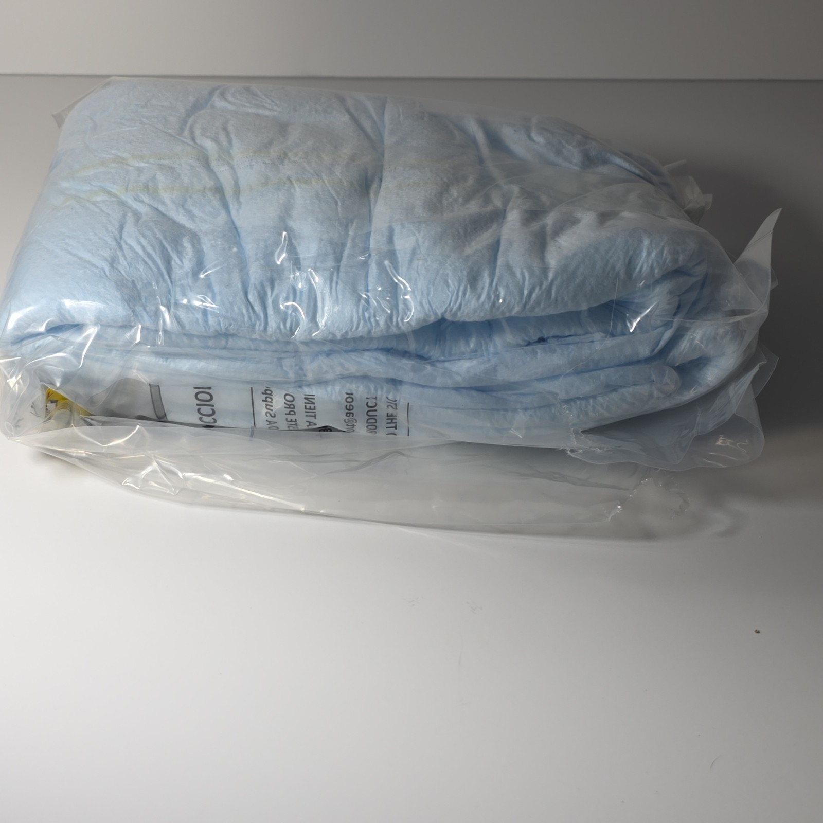 2 Blue Disposable Incontinence briefs for Adults