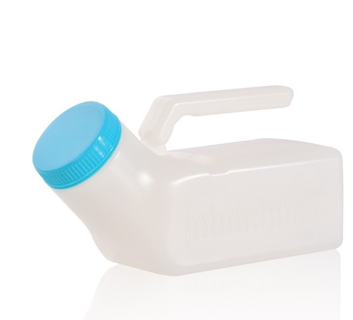 Urinals for Men, Urine collection, Travel & Elderly Bottle with Glow Lid in Dark