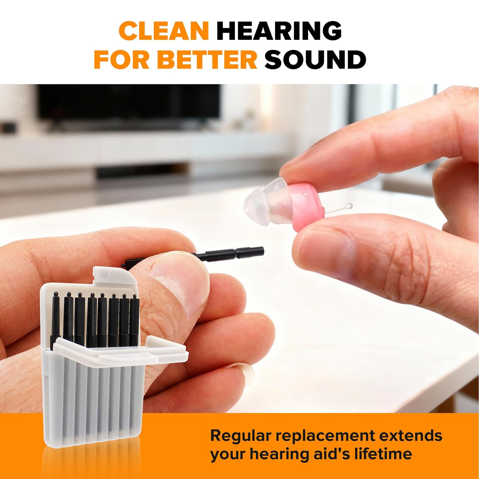 32pcs Hearing Aid Filters, Wax Guard Filters for Phonak, Widex, Unitron and R…