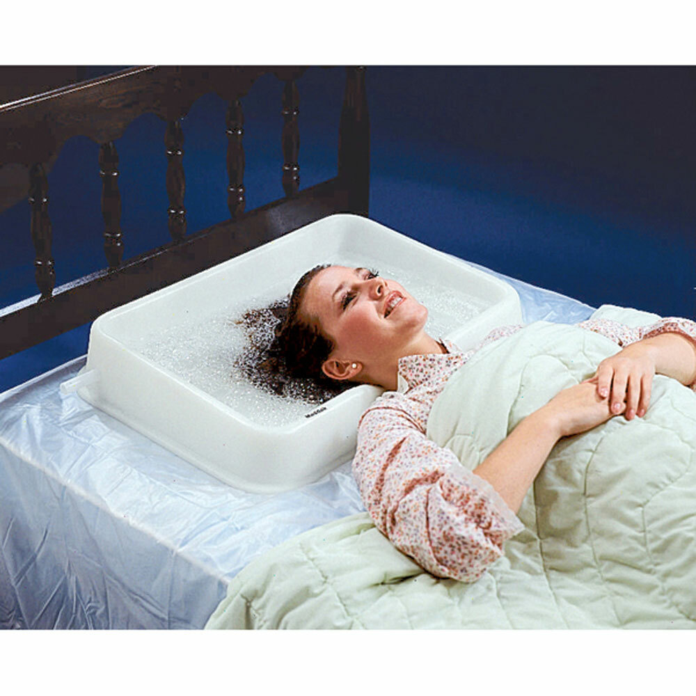 Ableware 764280001 Molded Plastic Shampoo Rinse Basin by Maddak
