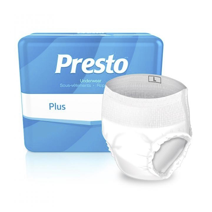 PRESTO PLUS 25/BAG Underwear MoistureLock® Part AUB01021 Medium