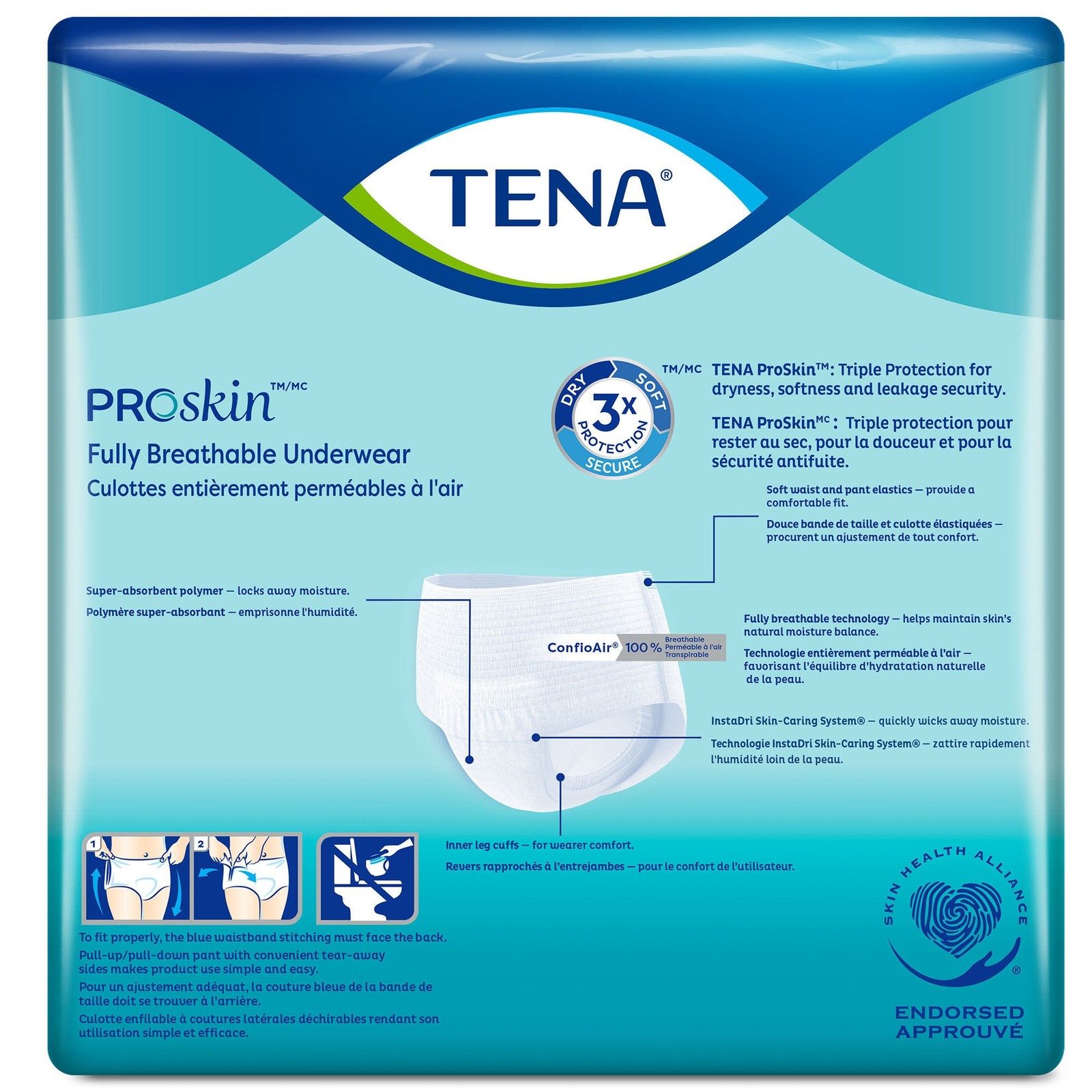 TENA Disposable Underwear Small Ultimate-Extra 16 Ct