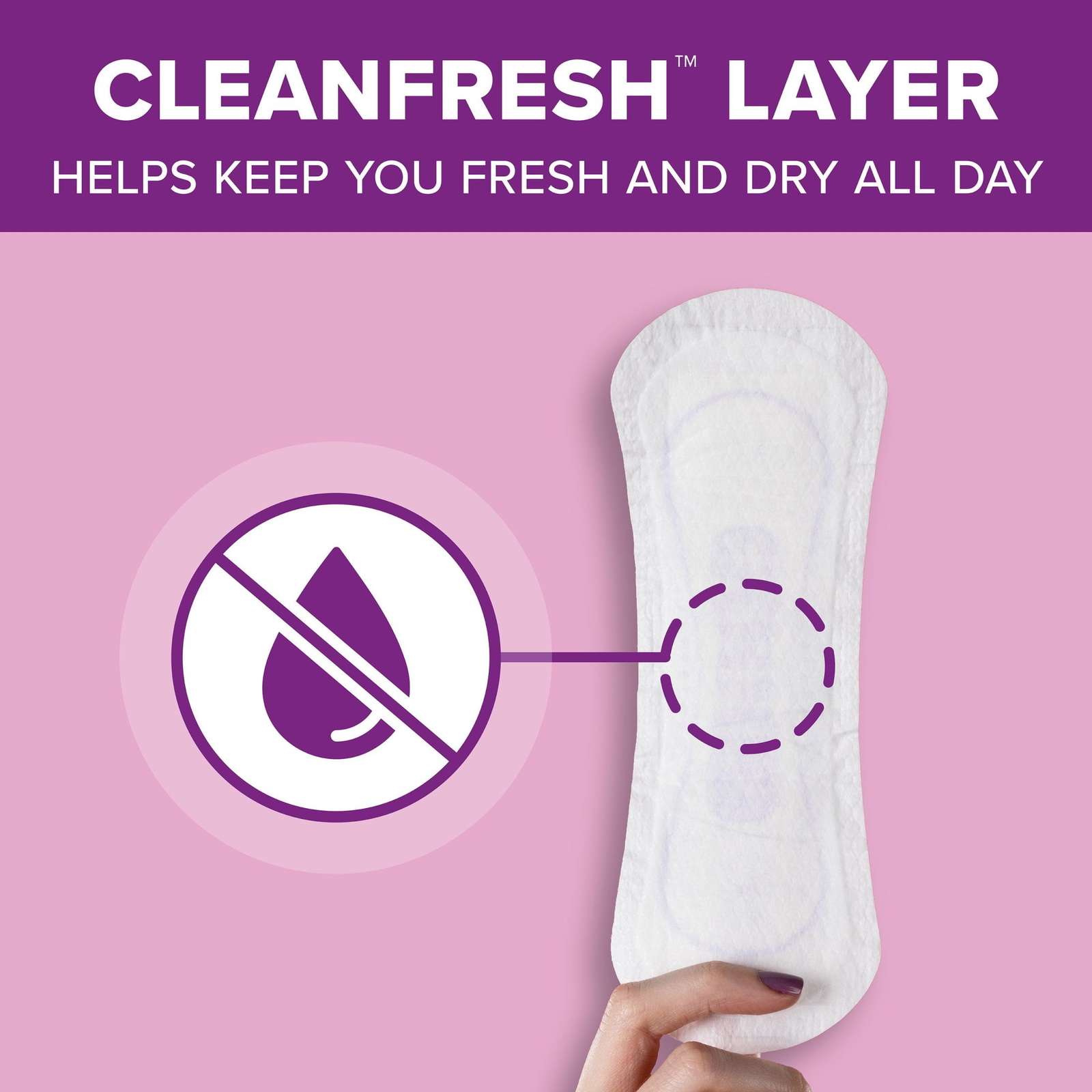 Daily Incontinence Panty Liners, 2 Drop, Very Light Absorbency, Regular,