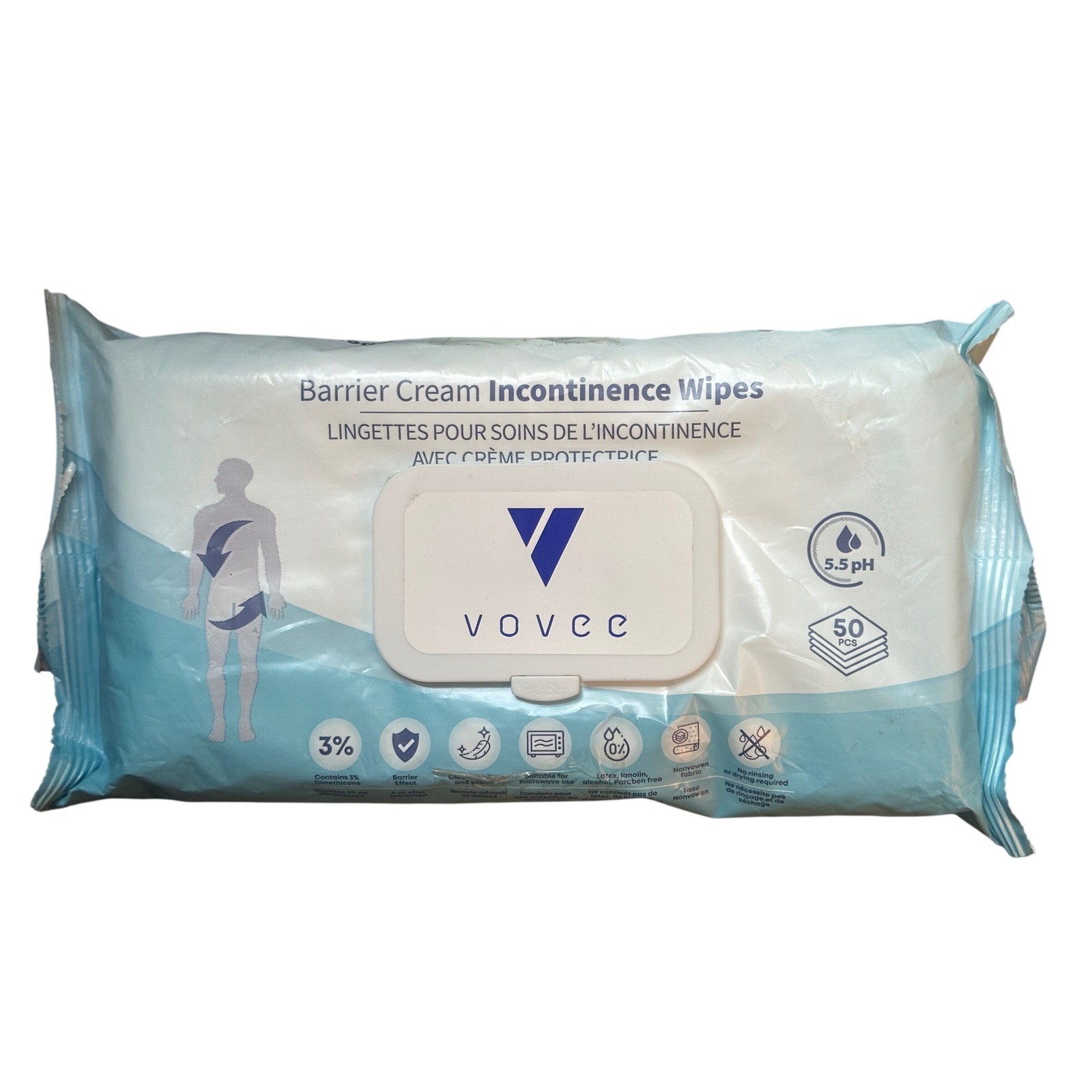 Depend Silhouette XL Underwear 10ct & Barrier Cream Wipes Incontinence Bundle