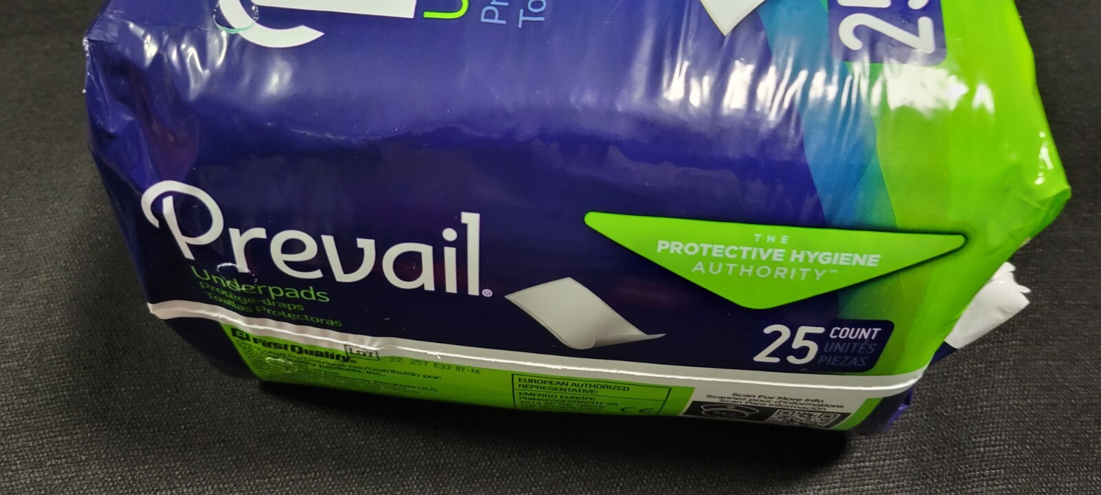 Prevail Total Care Disposable Underpads (23X36″) 25 pads Large Extra Strong –
