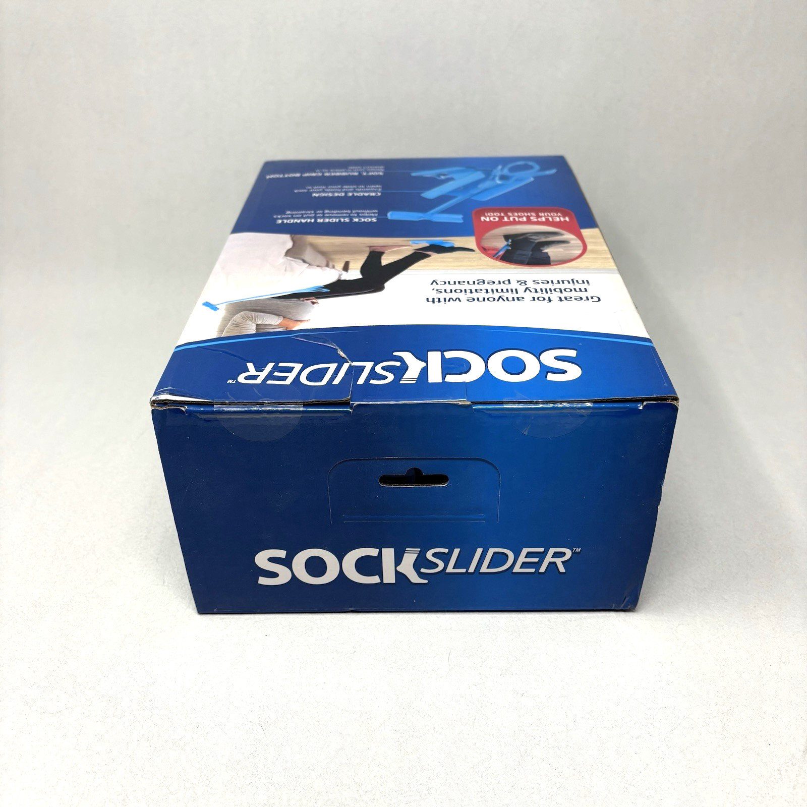 Sock Slider As Seen On TV 2 Piece Design New in Sealed Box