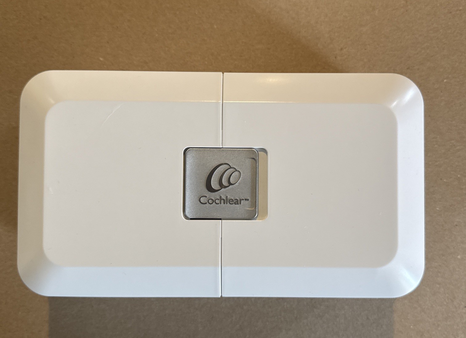 Cochlear BAHA Storage White Hard Case ONLY