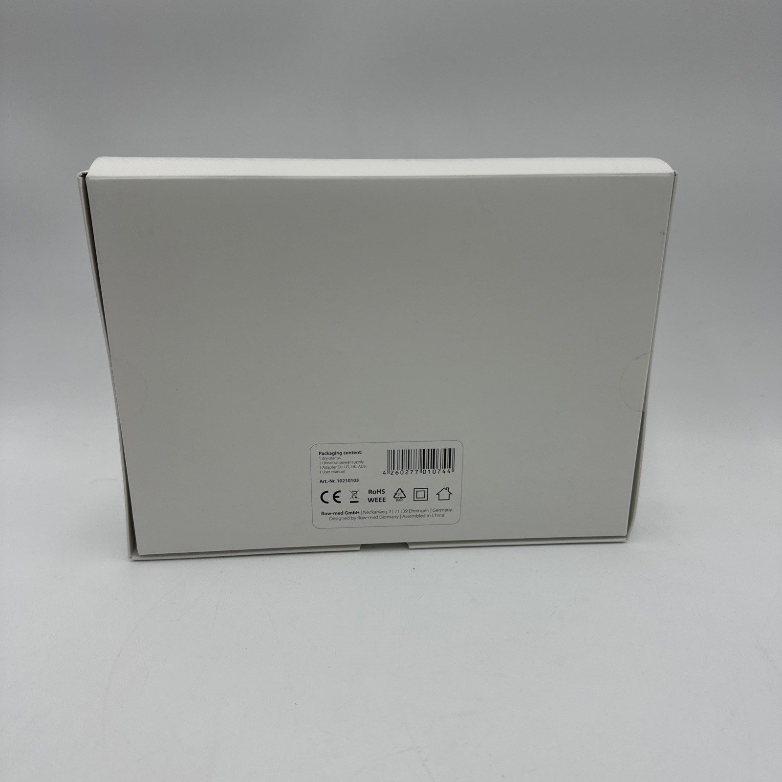 Dry-Star UV White Electronic Dryer Station for Hearing Aids