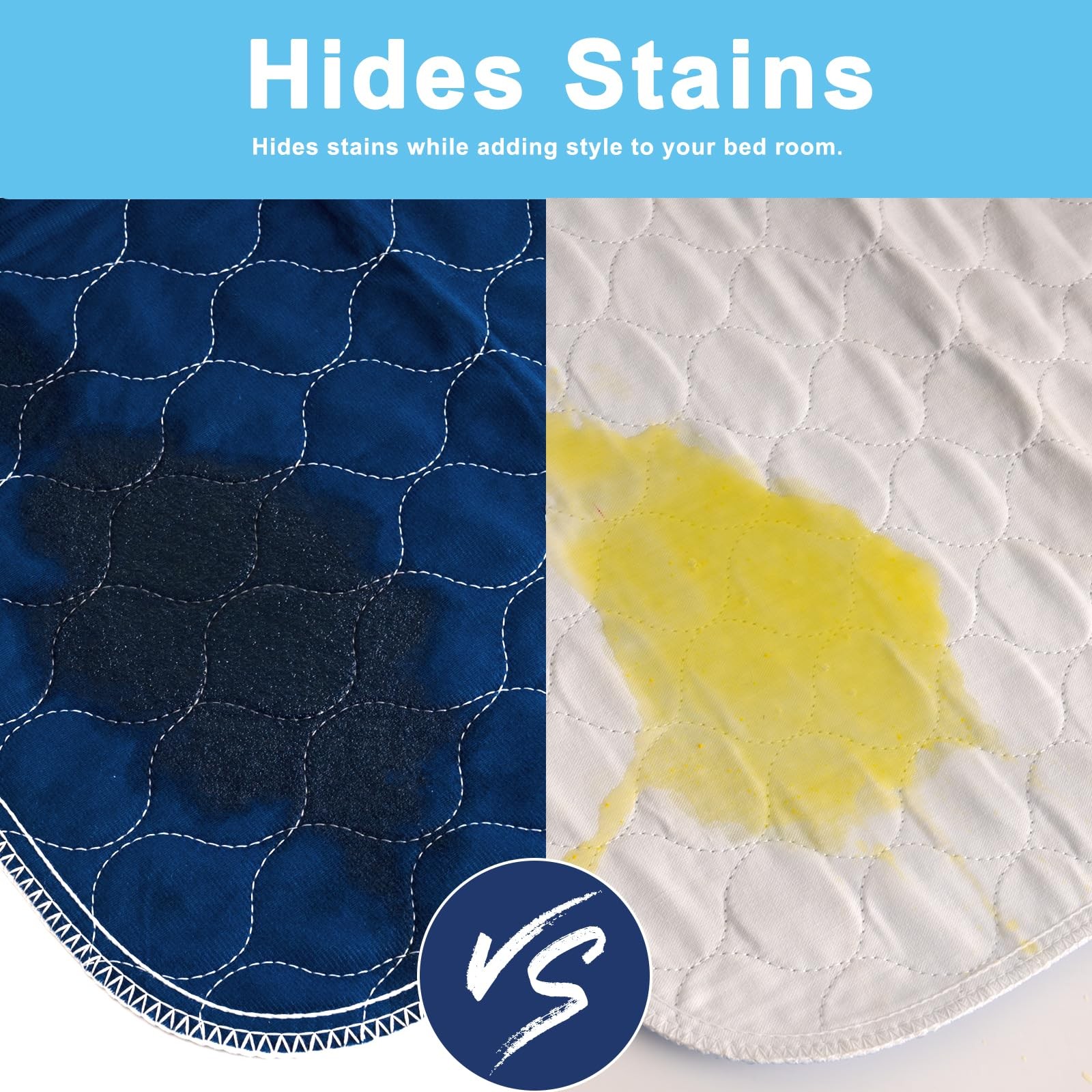 36×52 Inch Washable Incontinence Bed Pads Adults Waterproof Reusable Pee Pad