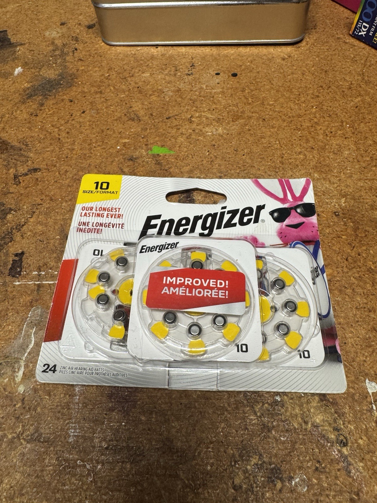 NEW Energizer Hearing Aid Batteries Size 10 EZ Turn & Lock EXP 9/2026