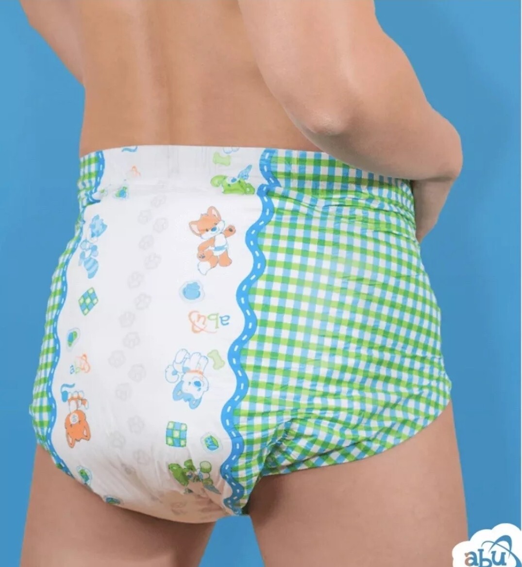 10-Pack Full Bag of ABU Little Pawz ABDL Diapers Size XL 45″ To 52″ Free Bonus!