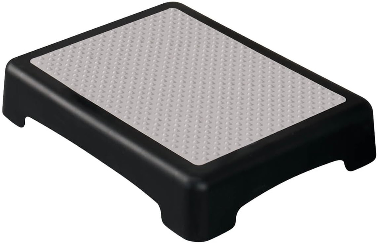 Non-Slip Indoor/Outdoor 4 Inch Height Mobility Platform Step, Grooved Surface fo