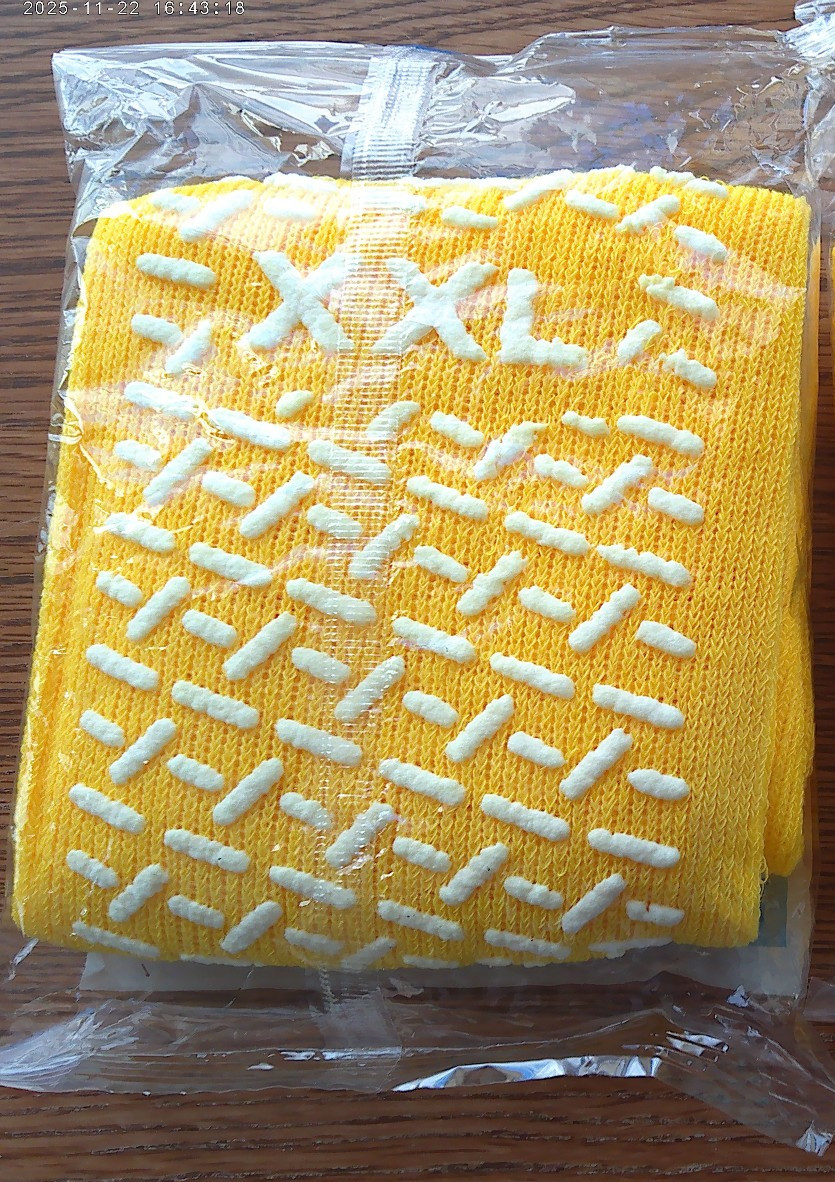 lot of 2 Double Tread Slippers Grip Socks MEDLINE Yellow Size XXL Sealed Unisex