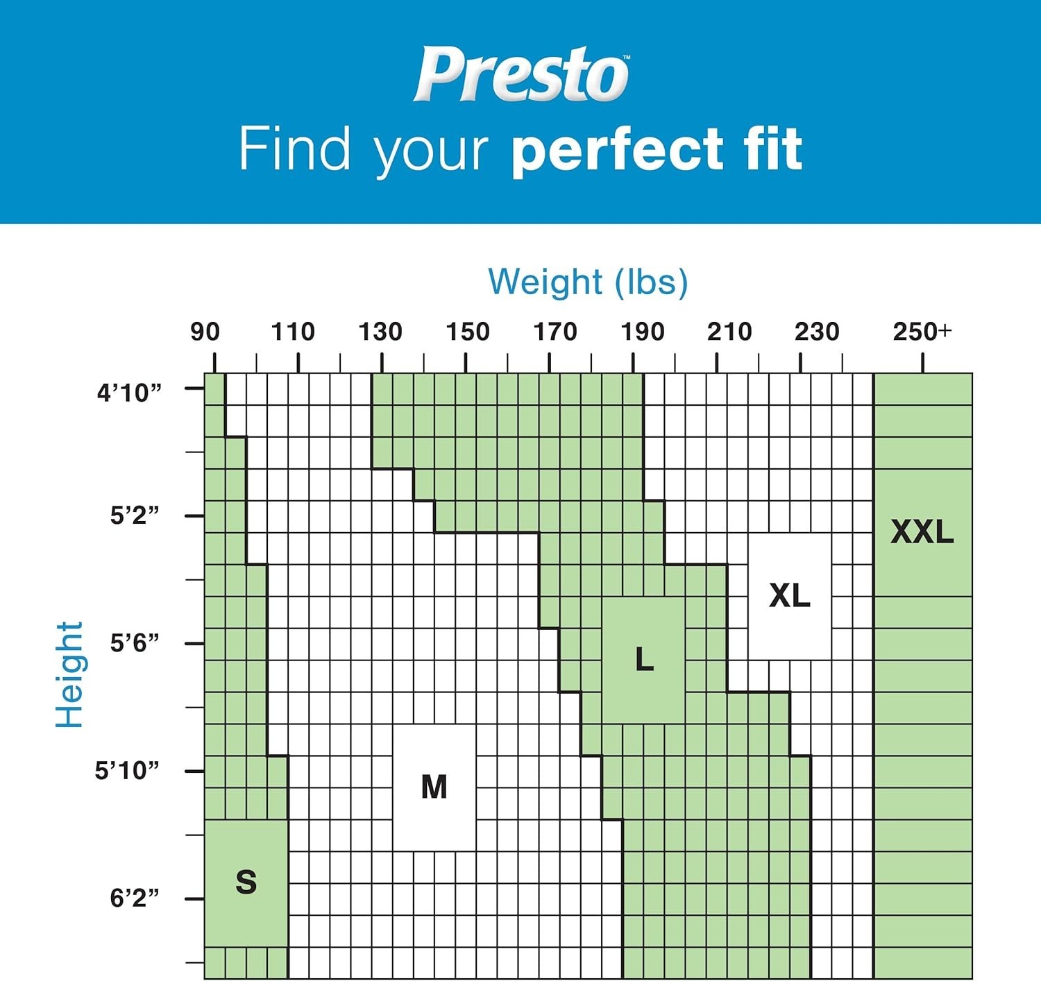 Presto Supreme Classic Protective Underwear, X-Large, 56ct (64)