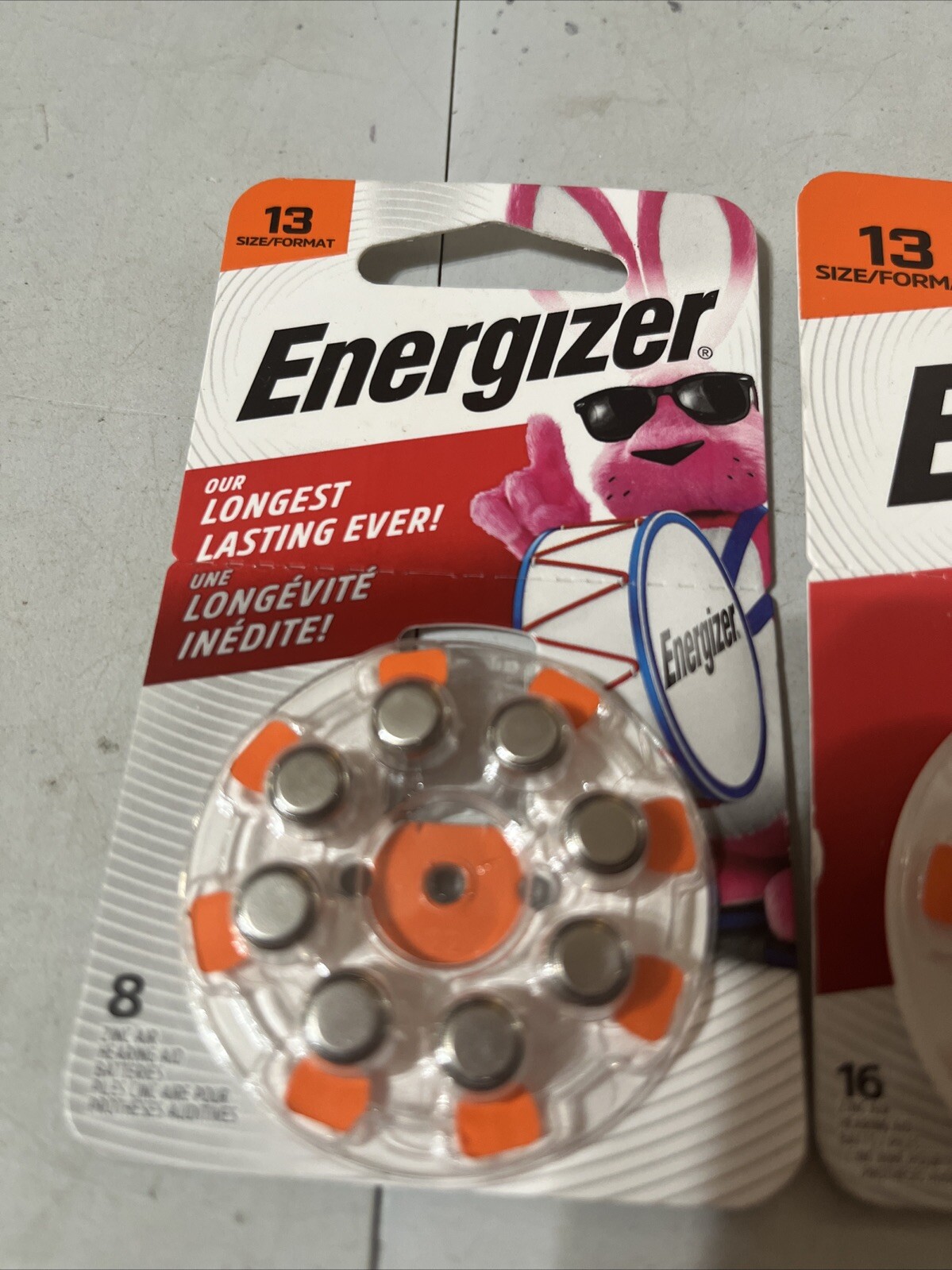 Energizer Size 13 Zinc Air Hearing Aid Batteries 24 Total Exp 9/25 & 10/25