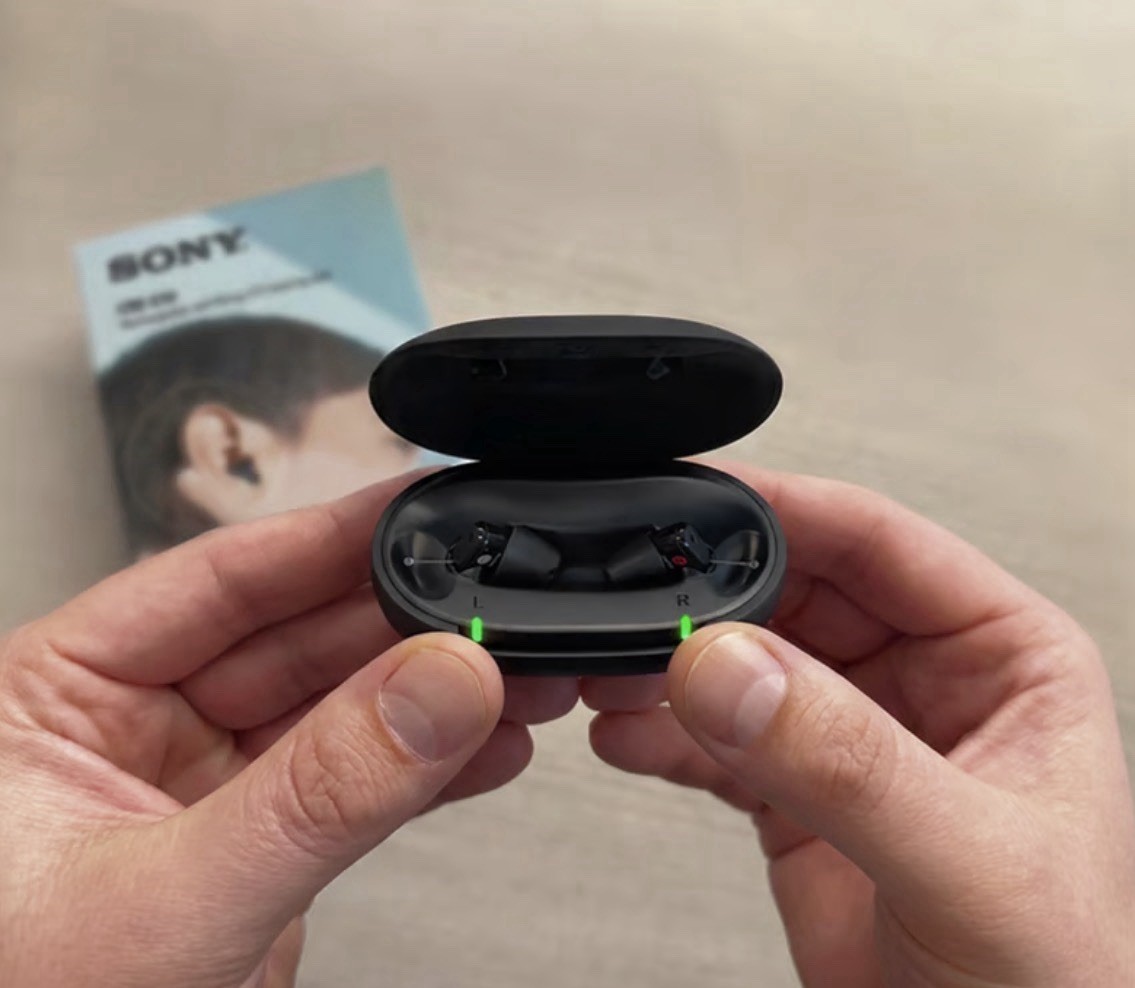 Sony CRE-C20 Self-Fitting OTC ITE Hearing Aids NEW IN UNOPENED BOX