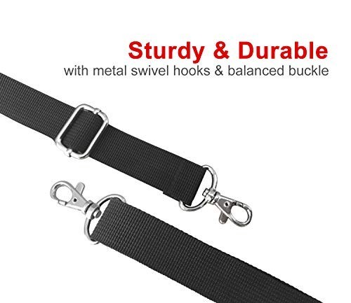 Adjustable Shoulder Strap for Inogen One G4 Oxygo FIT, Swivel Hooks & Balanced B