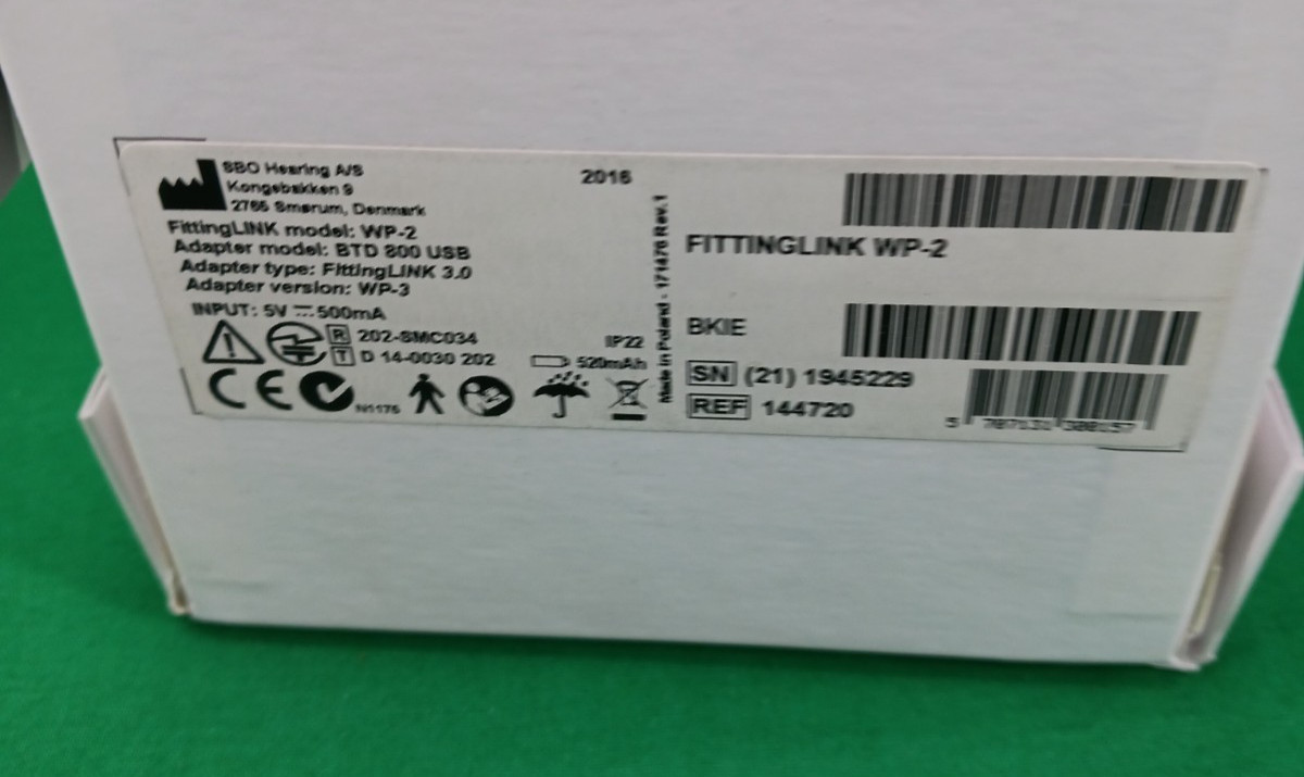 Fitting Link WP-2 Charging Cord, Cable & Bluetooth Adapter ONLY-NO UNIT