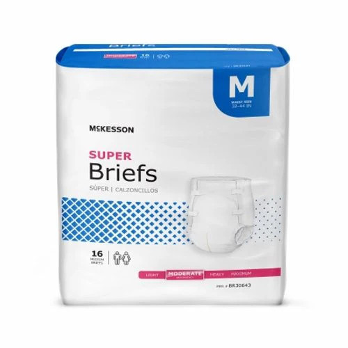 Unisex Adult Incontinence Brief X-Large Disposable Heav