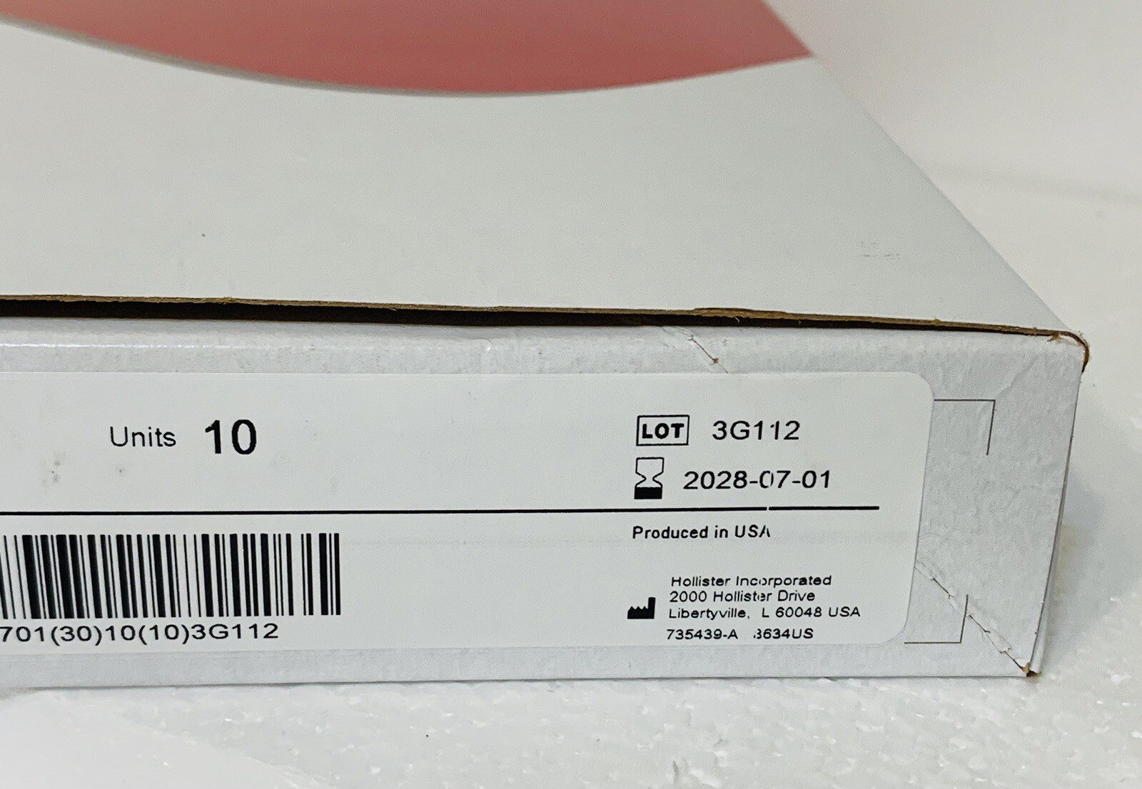 10 Hollister 8634 Premier 1-Piece Drainable Ostomy Pouch Flextend Barrier Clamp