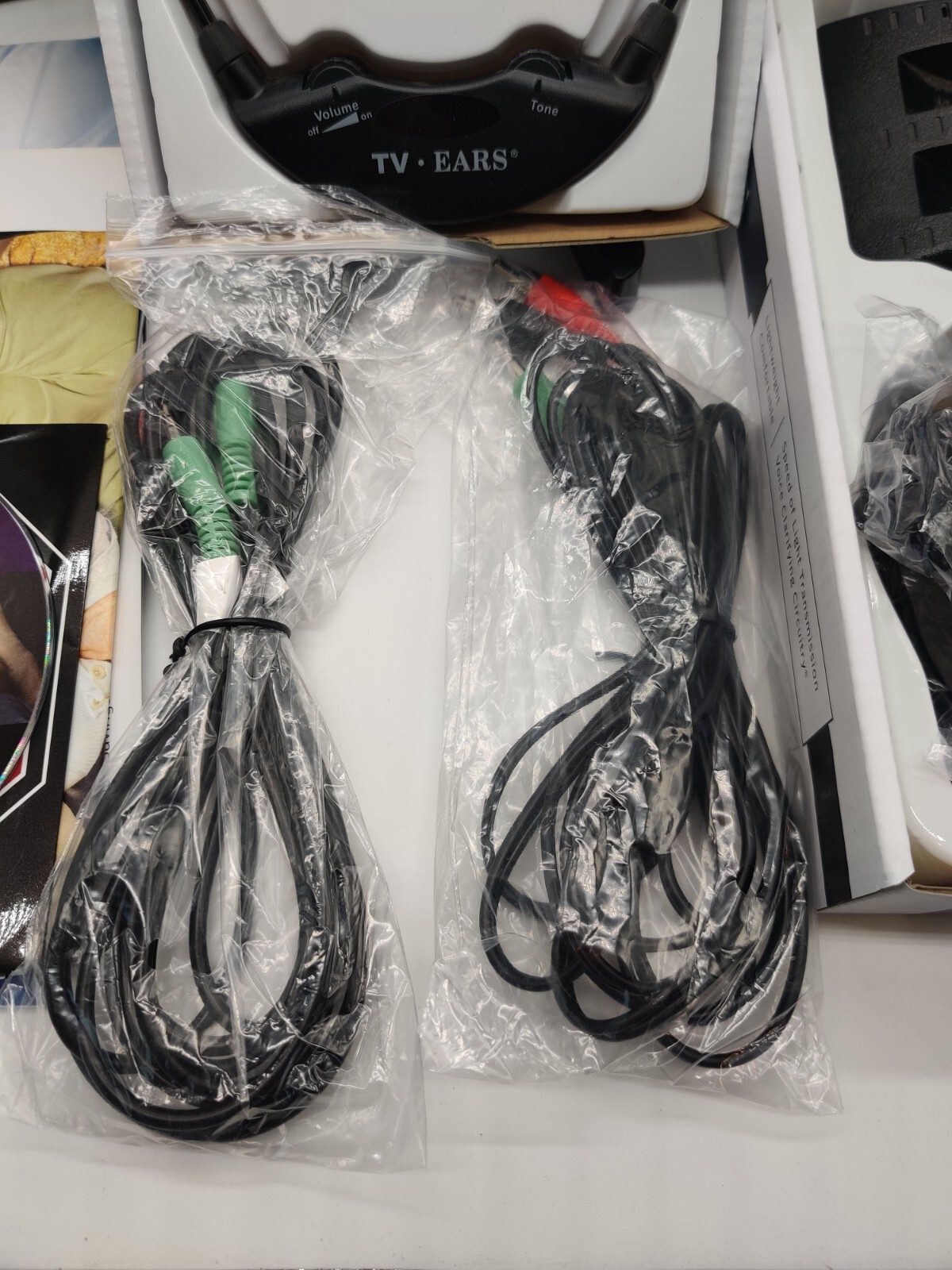 Wireless Headsets System Digital & Analog TV Hearing Aid Device Voice Clarifying