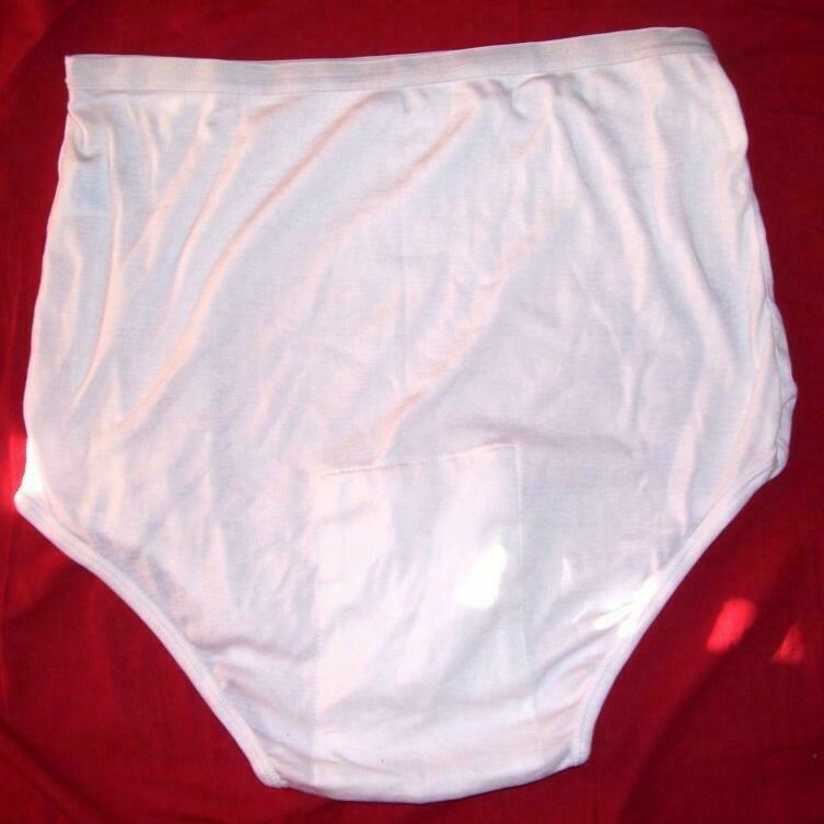 3 Pair Protective Incontinence Panties Leak Proof Pouch SPC Cotton Washable XL