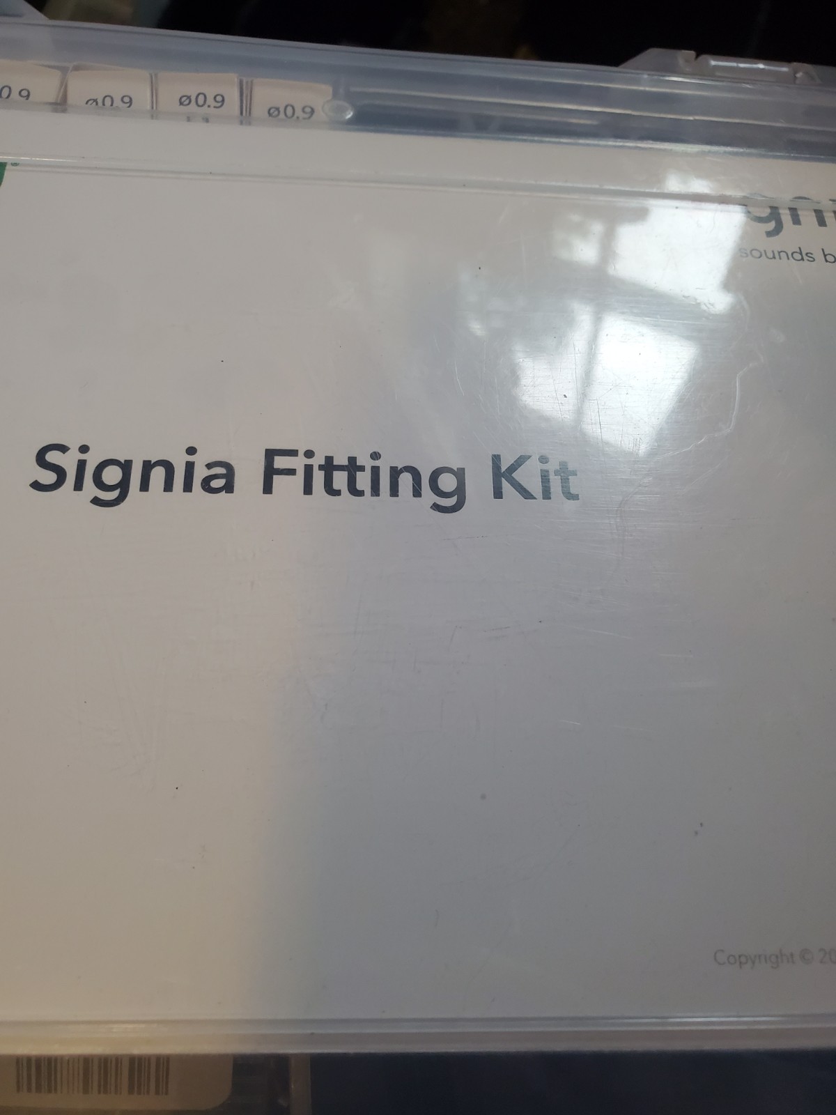 Signia Fitting Kit Receivers Thin Tubes Cables Retention Lines