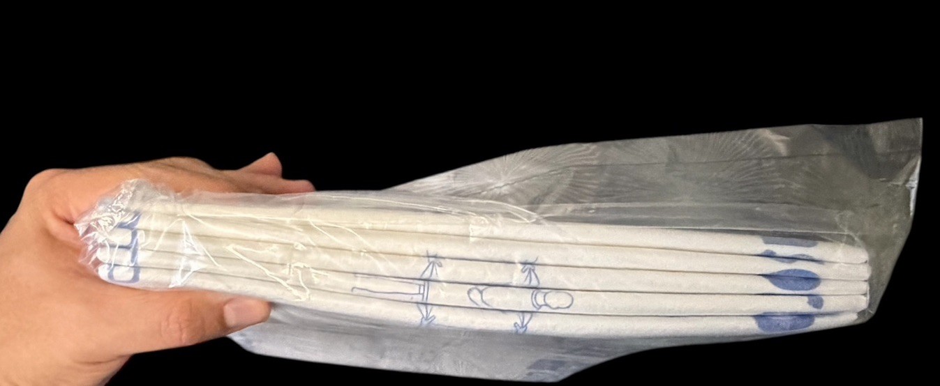 Lot of 5 Medline Ultrasorbs Advanced 300 Disposable Underpads – 300 lb Capacity