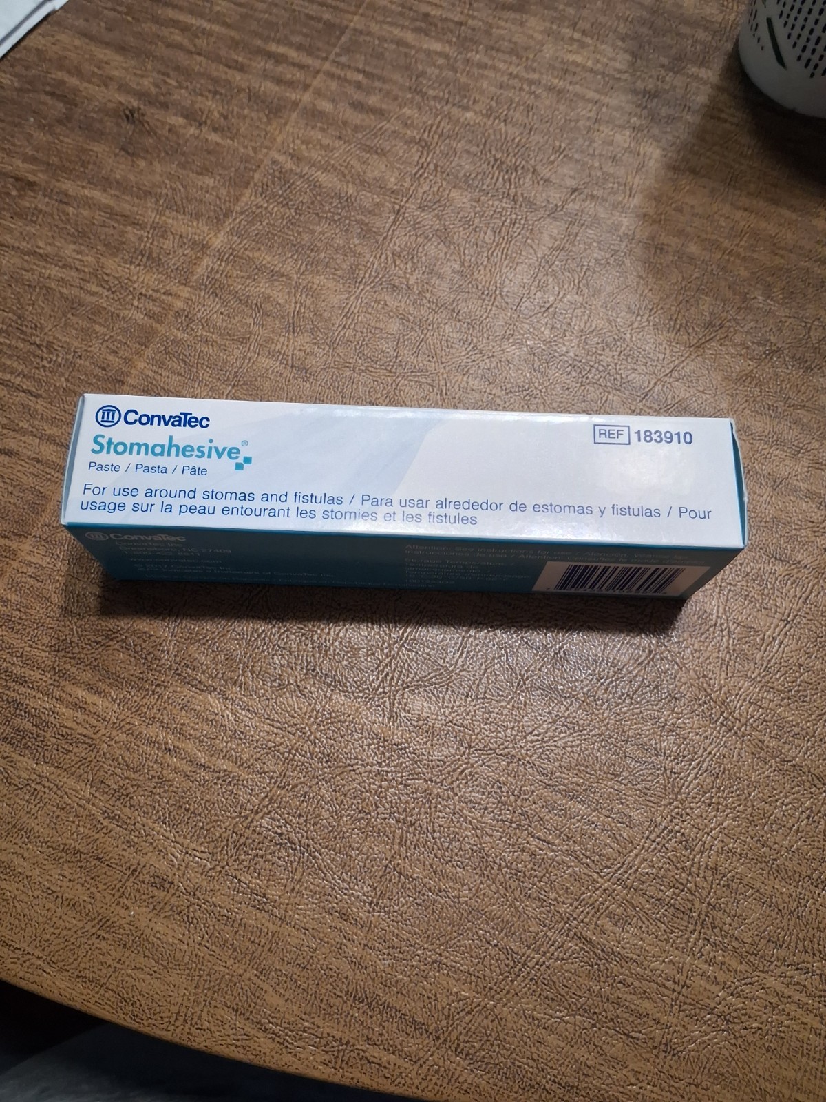 ConvaTec Stomahesive Stoma Paste Protective Skin Barrier Filler 2 oz 183910