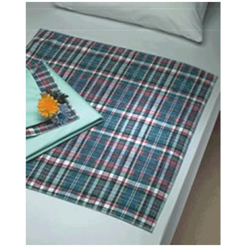 10 30×36 HEAVY Absorbency Adult Reusable UnderPad Under Pad Plaid Incontinence