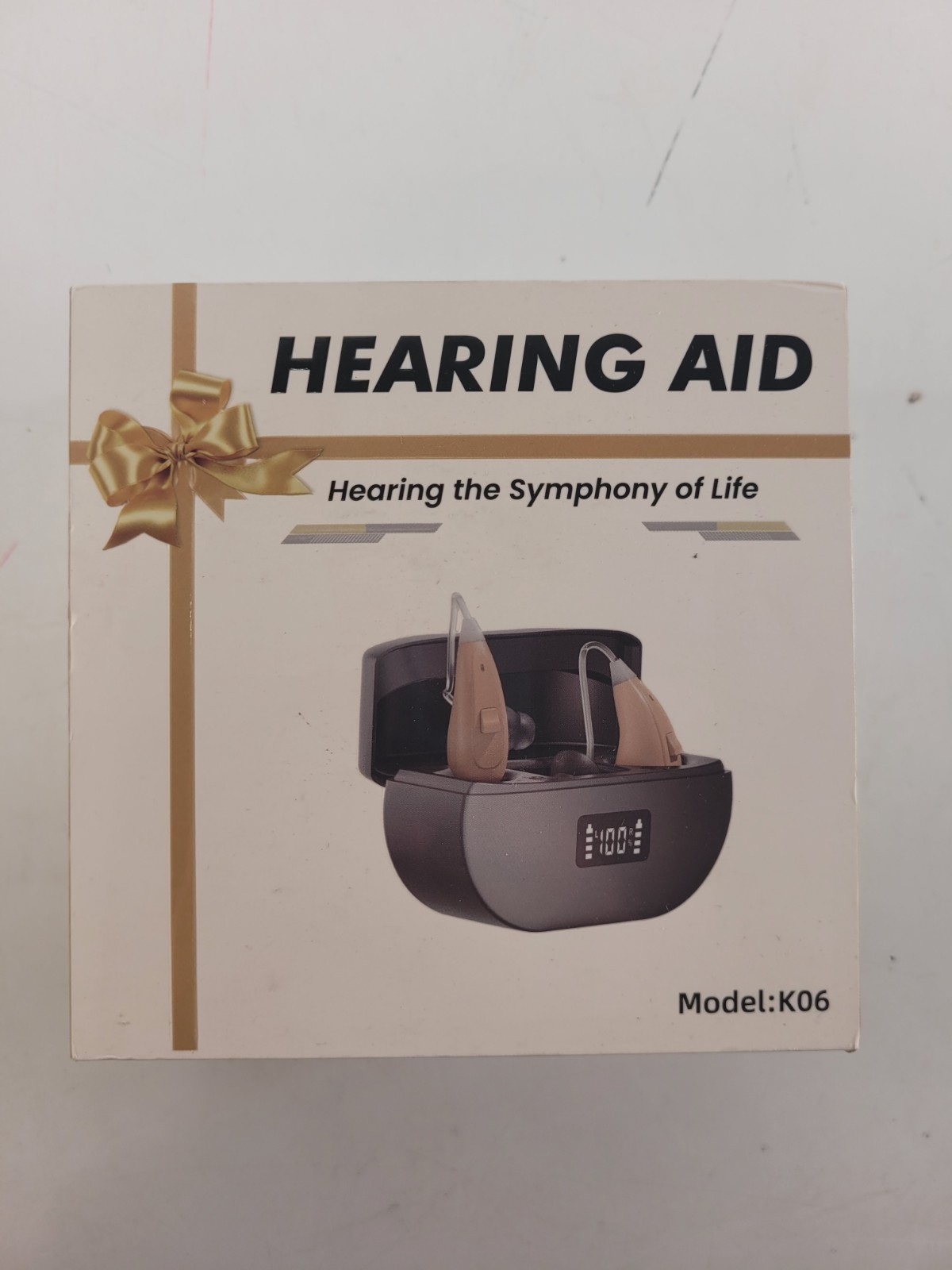NVBOTY K06 OTC Hearing Aids for Seniors Rechargeable Digital Noise Cancelling