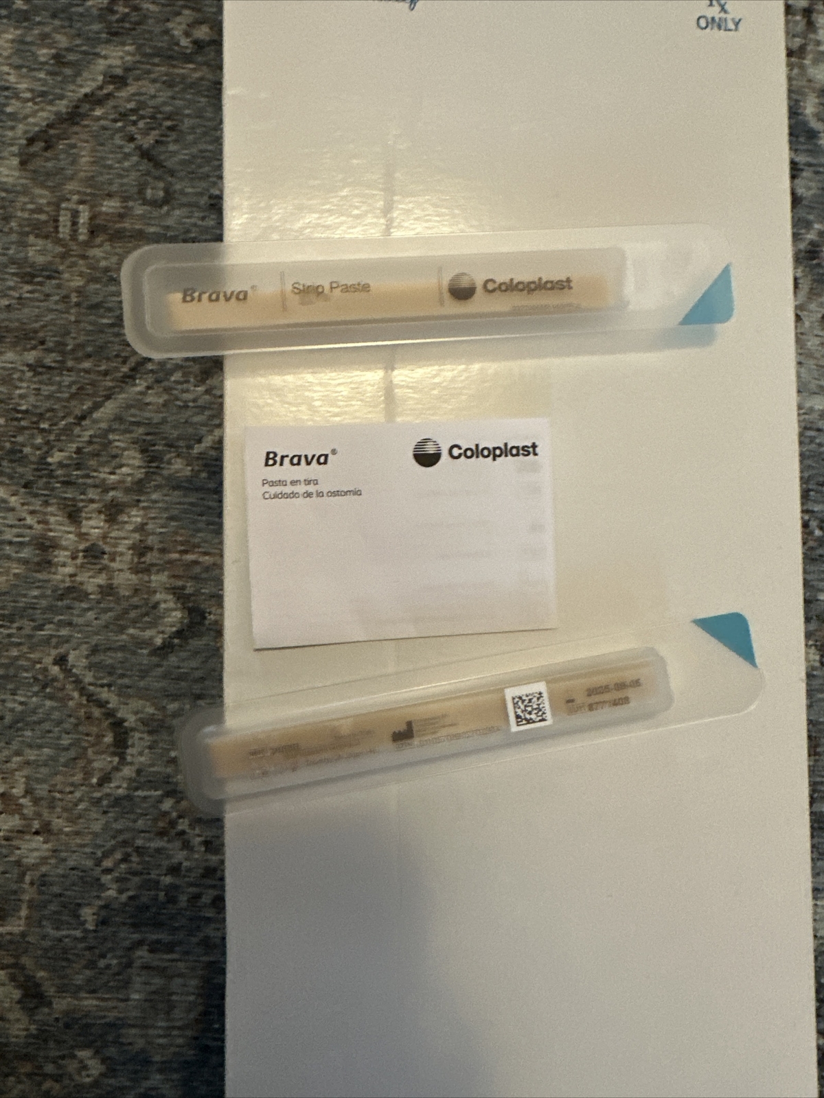 Brava Ostomy Barrier Strip Paste 2 oz. Moldable Strip Paste 26555 10 Ct 20bxs