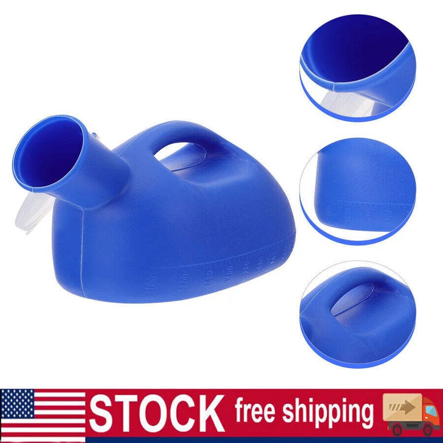 Male Urine Urinal Bottle Portable Outdoor Men Toilet Car Travel Camping 2000ml