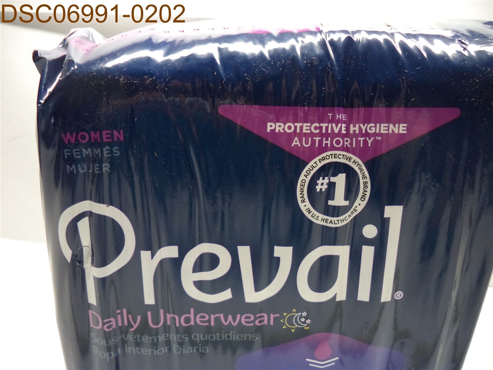 QTY= 60 (3 packs of 20): Prevail Women’s Large Underwear PWC-513/1, 090891900251