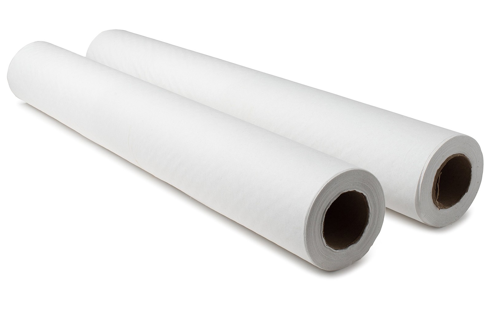 Exam Table Paper – 18”x125’ Disposable Standard White Crepe – Paper Rolls for S