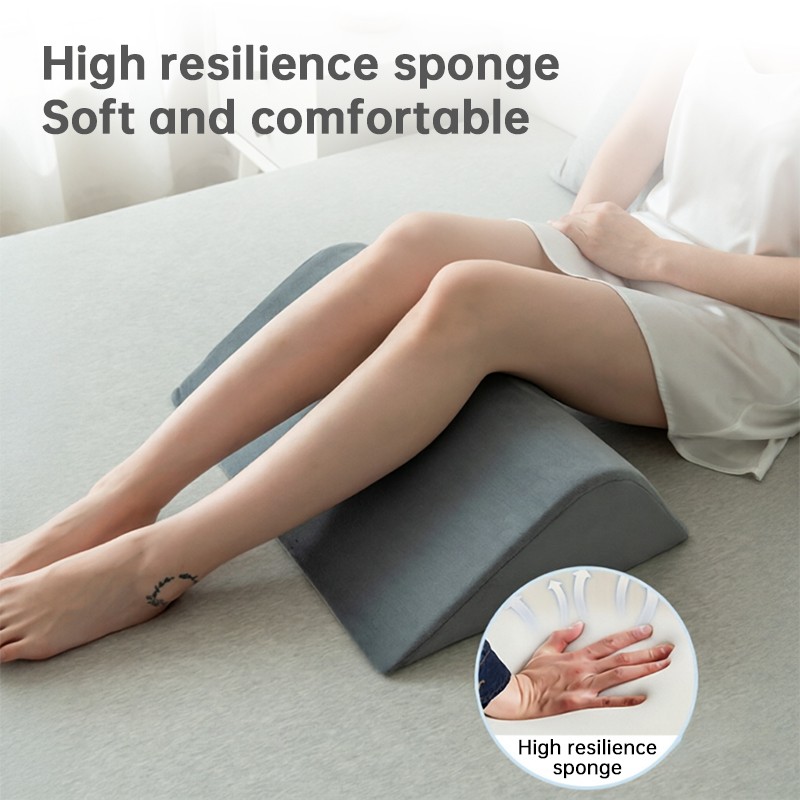 Foam Wedge Elevation Back & Leg Pillow Set