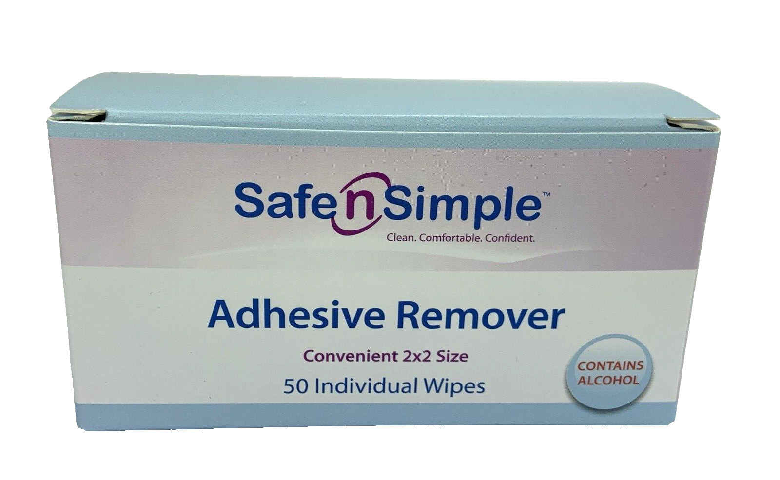 50 SAFE N SIMPLE SNS00650 Adhesive Remover Wipes Exp. 01/2025-2026 *Note