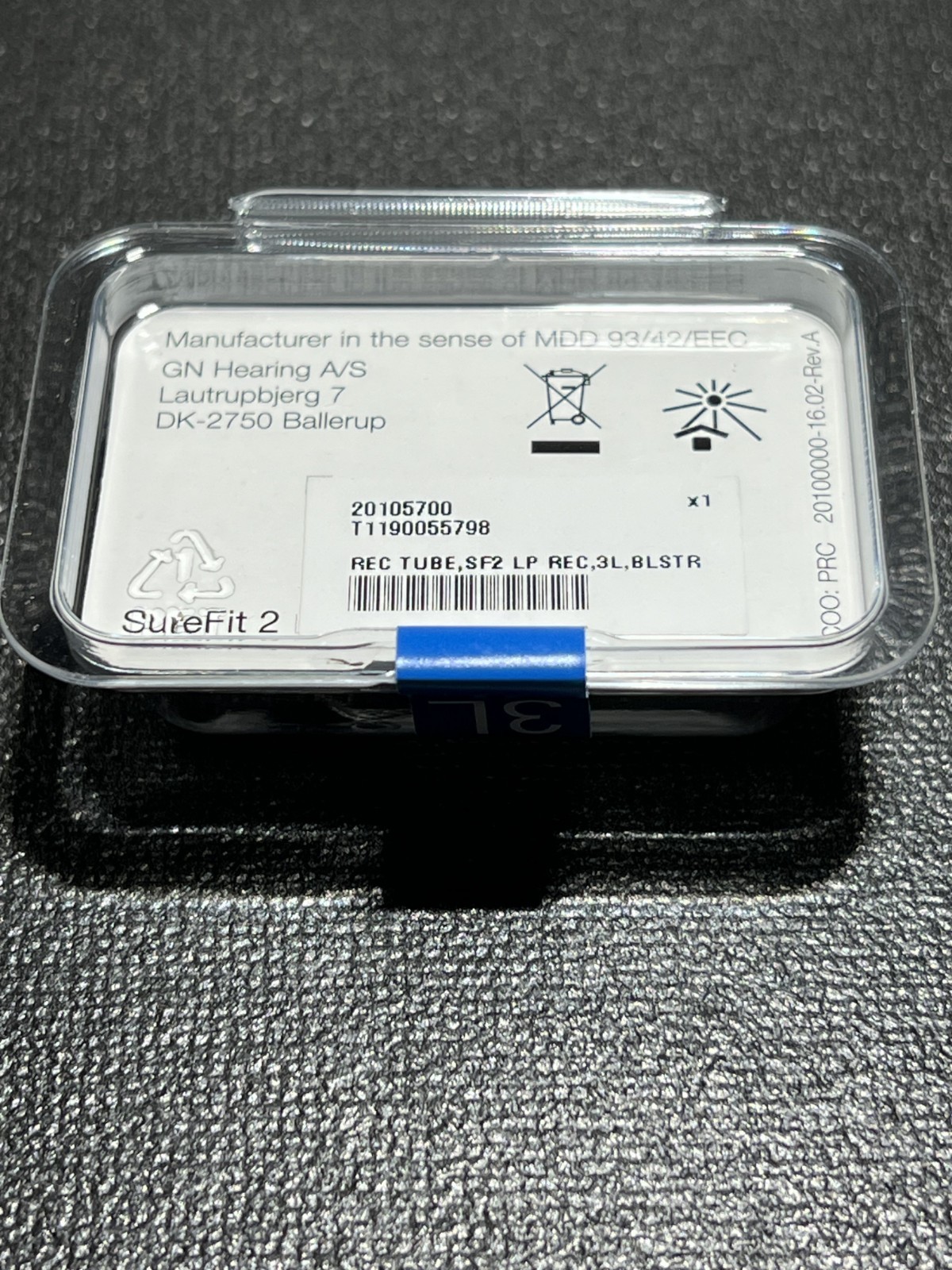 GN ReSound SureFit 2 Receiver Wire – Left Size 3 LP – New Single Unit