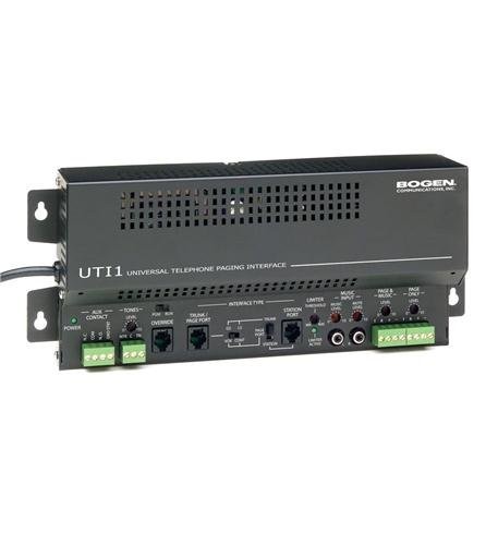 Bogen UTI1 Universal Telephone Interface, Single-Zone Paging System 24 V Power