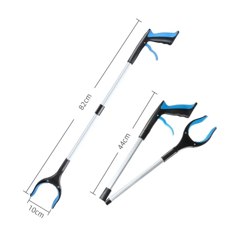 Foldable Grabber Tool 32″Reach Reacher Pick Up Stick Trash Litter Picker 4 Color