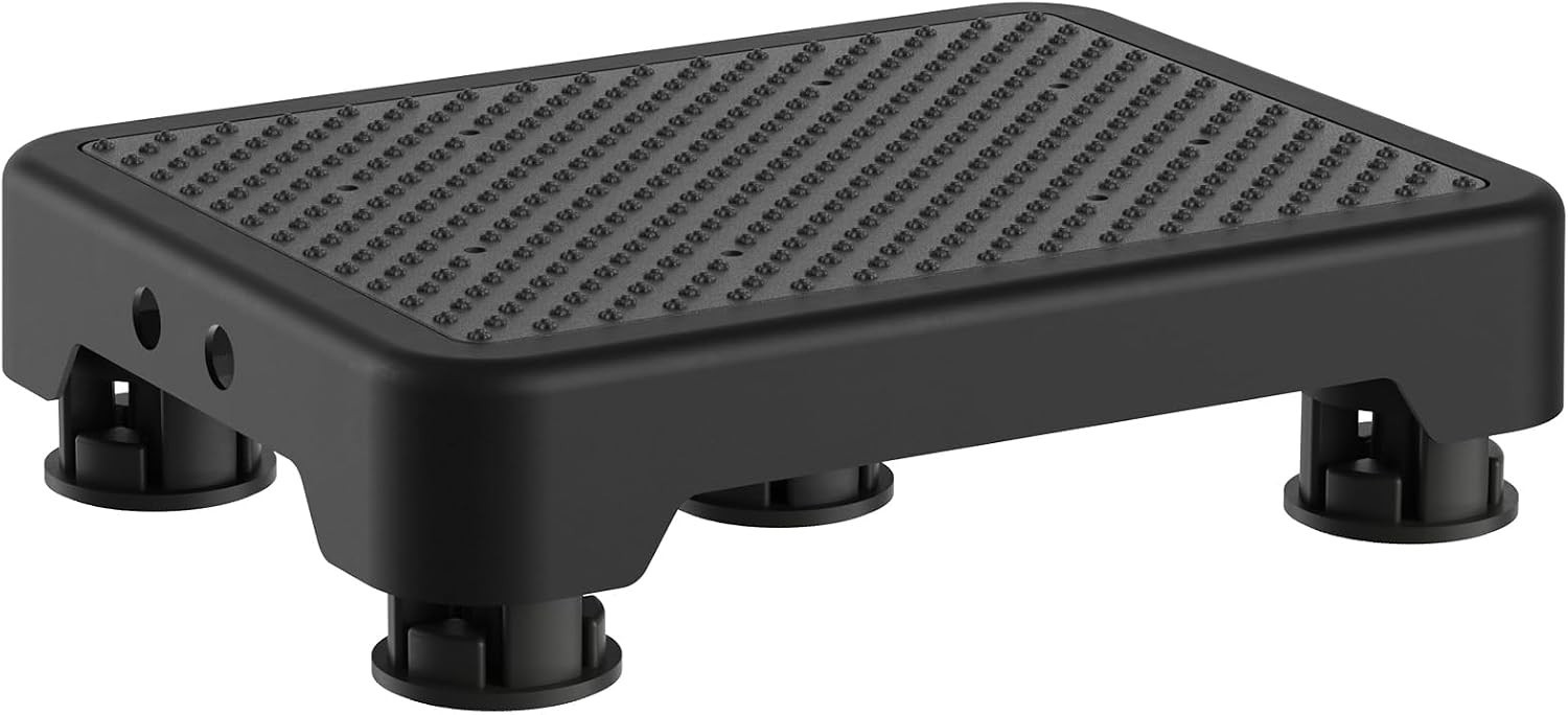 One Step Stools for Adults, Portable Safety Step Platform for Seniors Small Plas