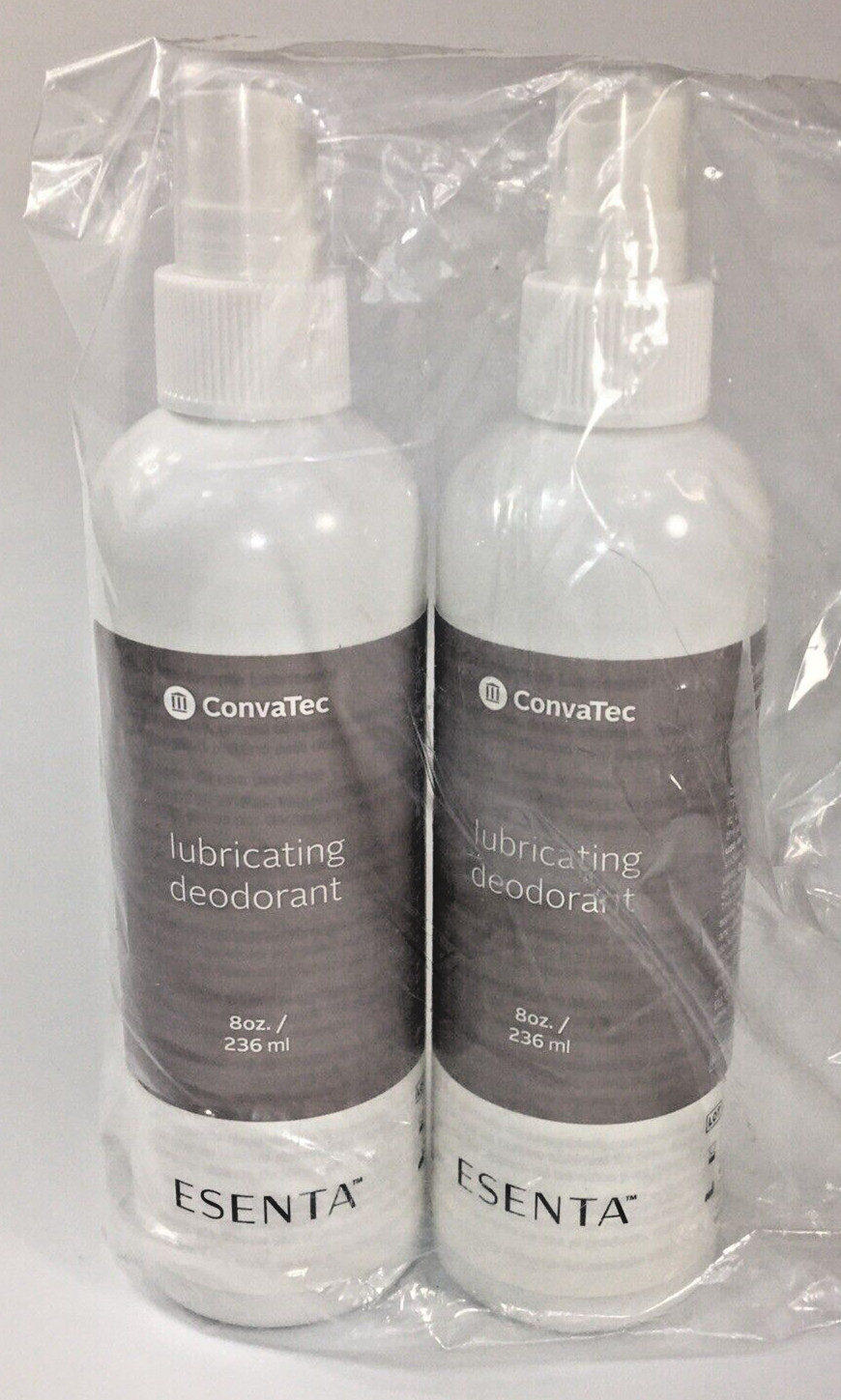 2 ConvaTec 423574 Esenta Lubricating Ostomy Deodorant Spray 8 oz Exp 01/2026