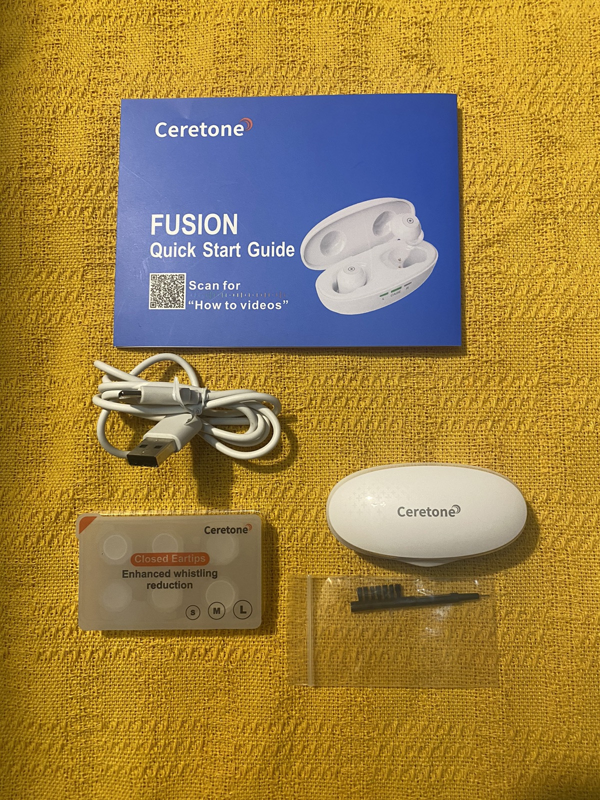 Ceretone Fusion OTC Hearing Aids (CE-A61AT)