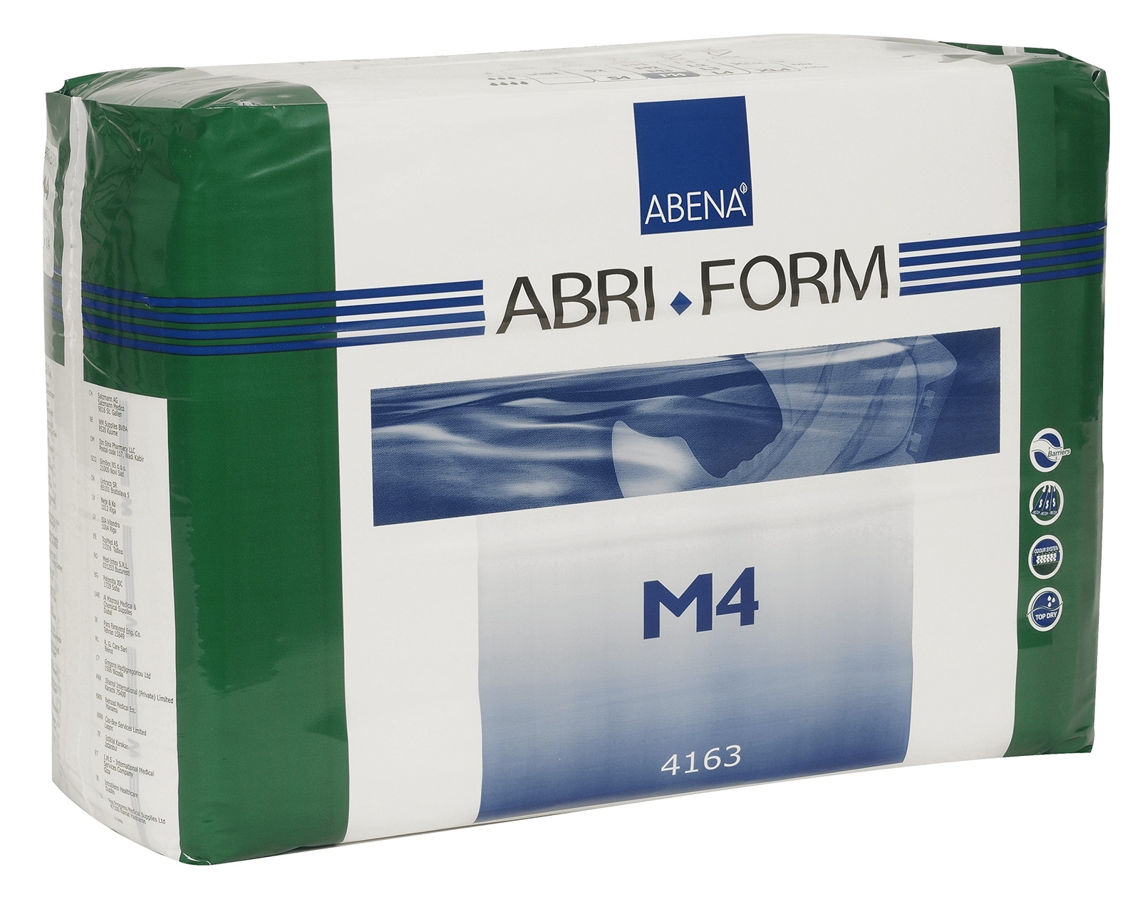 Abena Abri Form Comfort Medium Heavy Absorbency Incontinence Diaper 32oz