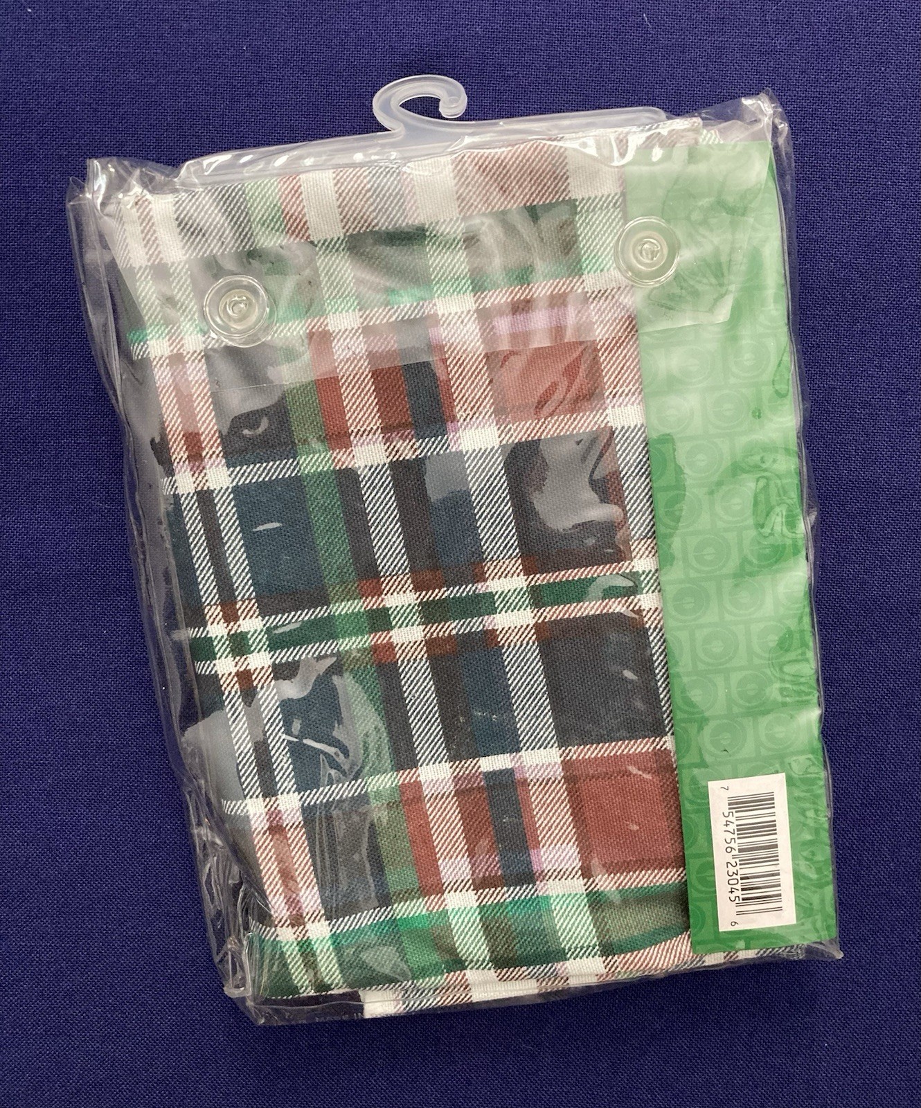 Plaid Deluxe Patient Bib 18×30 Essential Medical Supply C3045 Washable One Size