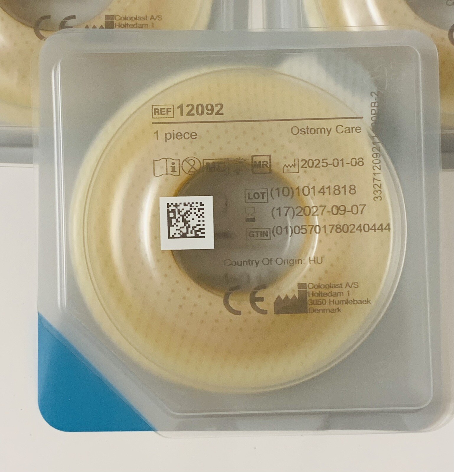 2 BOXES Coloplast Brava CONVEX PROTECTIVE SEAL Barrier 12092 1-3/16″ 2BX/10EA