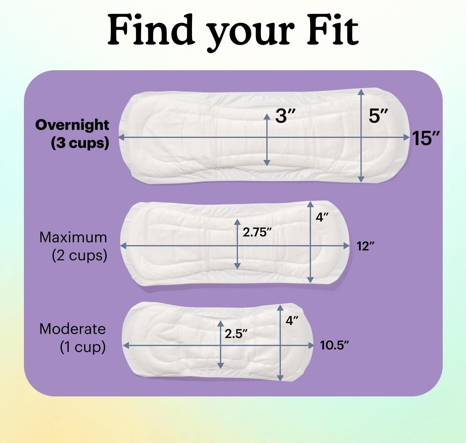 Overnight Incontinence Pads for Women – Heavy Absorbency, 120 Count – New Ver…