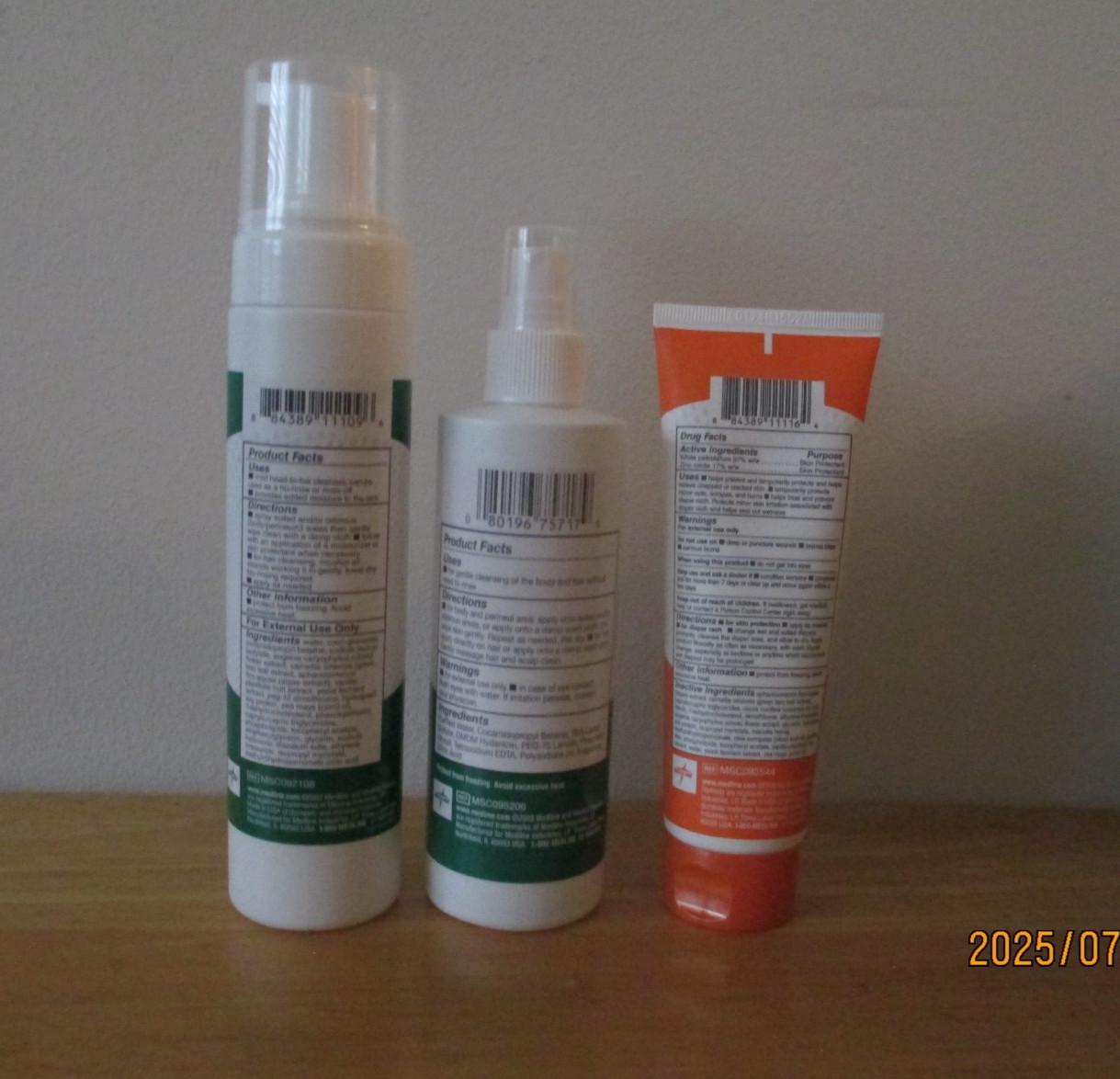 Remedy cleanse Spray & foam Cleanser plus tube zinc oxide paste /All 3 one price