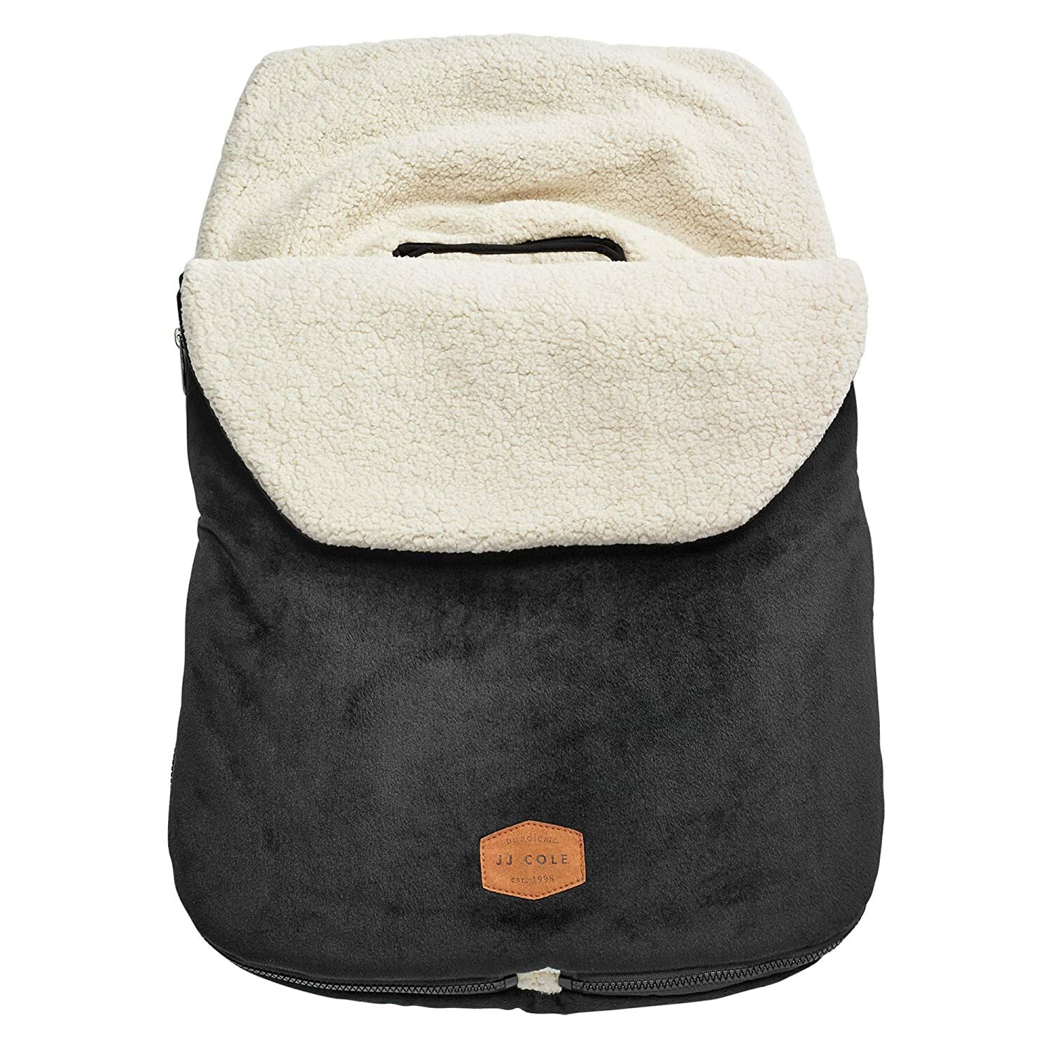 JJ Cole Original Bundleme Canopy Style Bunting Bag Infant Car Seat Cover BLACK