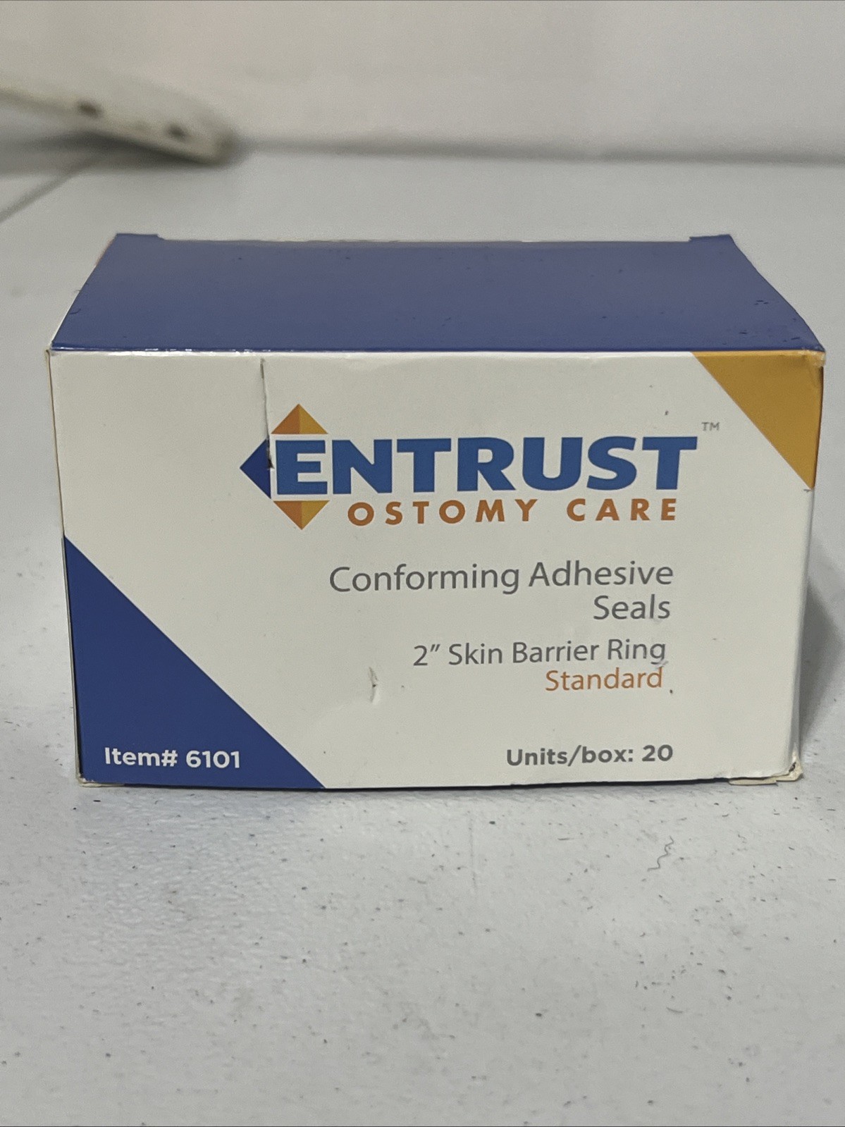 entrust ostomy care conforming adhesive seal 2 inch skin barrier ring